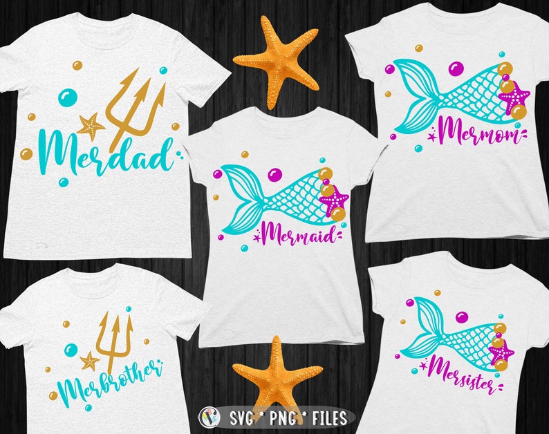 Free Free 252 Mermaid Family Birthday Svg SVG PNG EPS DXF File