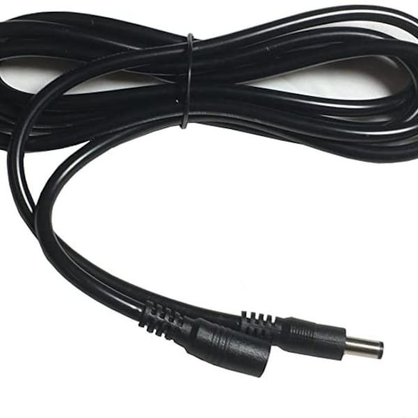 10 FT Extension Cord For LED Cloud Light  or Neon Rope (Black or White)