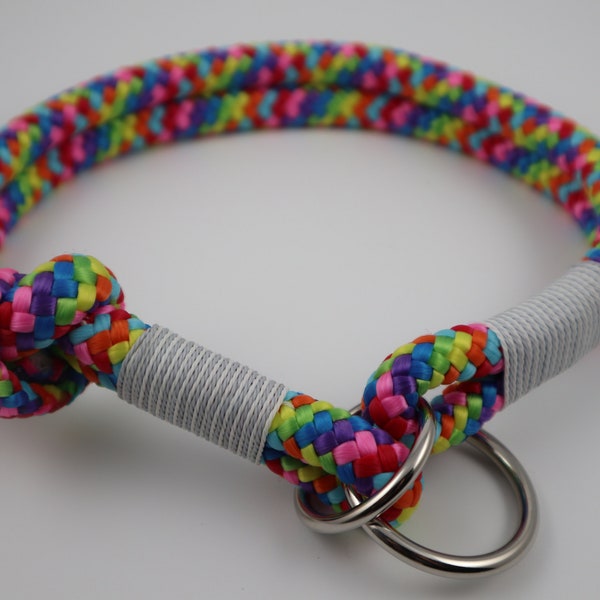 Customizable retriever collar, dew collar, PPM rope, various colors, donation collar