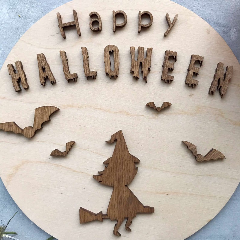 Hocus pocus decor svg Halloween wreath signs round DIY | Etsy