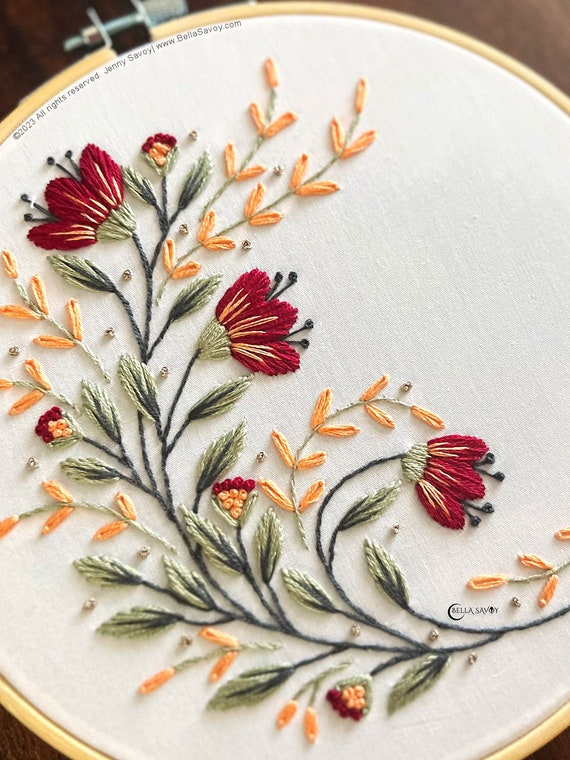Hand embroidery designs discount