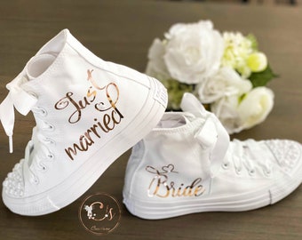 wedding sneakers shoes for bride
