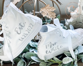 Wedding chuck taylors hotsell