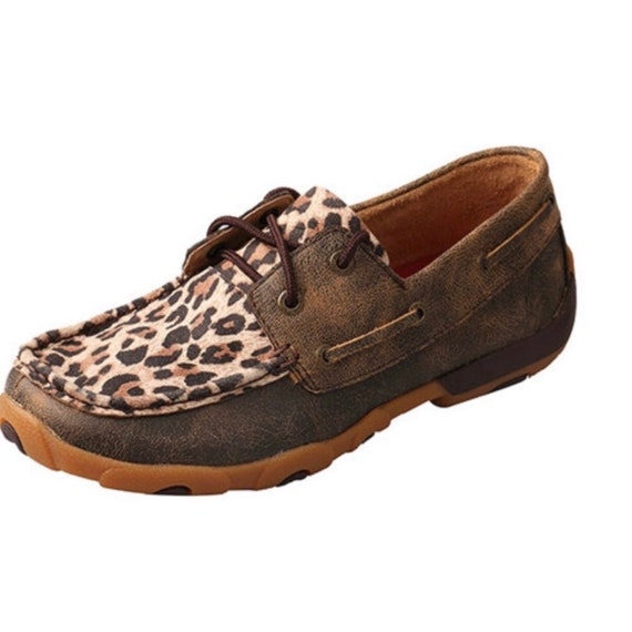 Leopard Twisted X Shoes