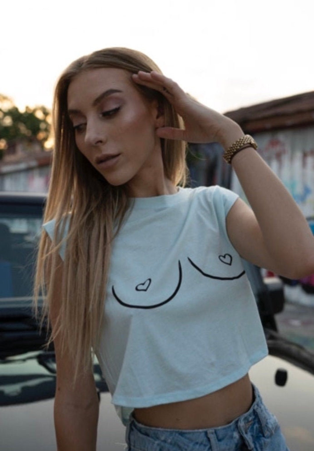 Boobies Crop Top 