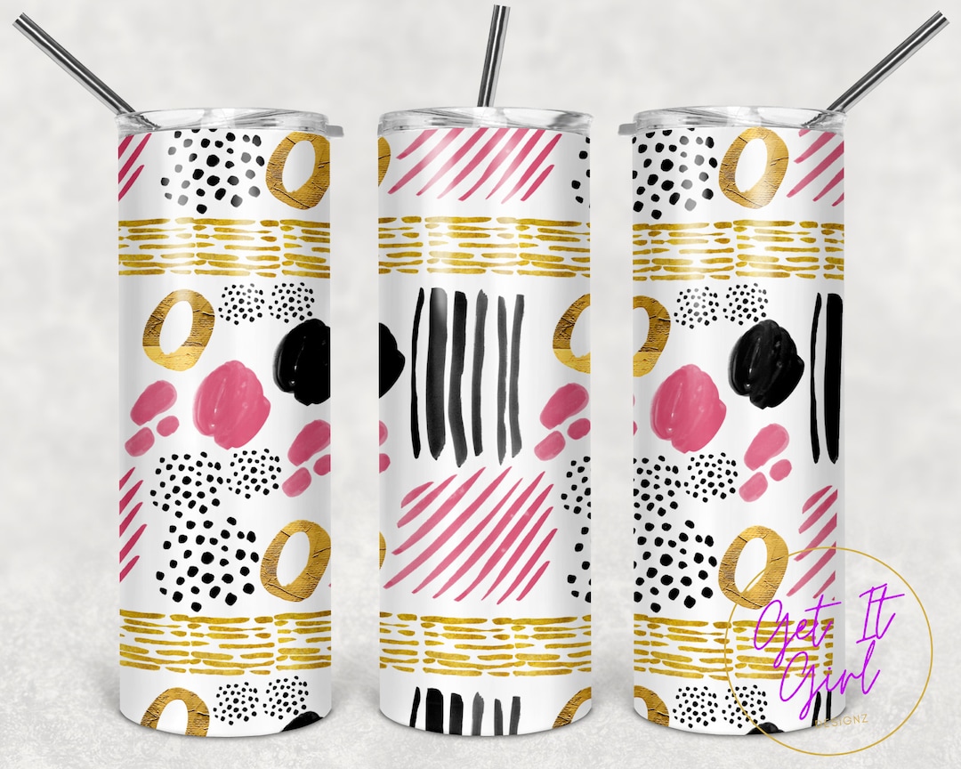 20 OZ Skinny Tumbler Sublimation Design Wrap Template Design Digital ...