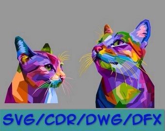 Download Rainbow Cat Svg Etsy