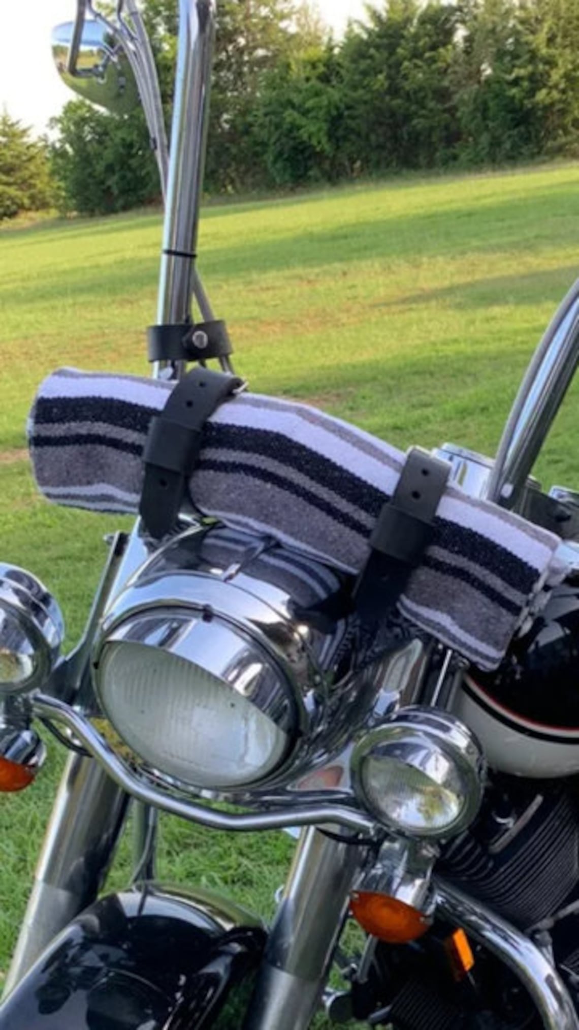 Motorcycle Leather Belt Blanket Holder/ Roll/ Straps Biker Etsy