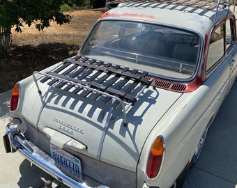 Leather Luggage Rack Straps for Classic 