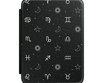 Funda para Kindle Paperwhite con diseño de constelación del zodíaco