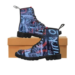 Botas de lona para mujer / Estamos cerradas | Etsy México