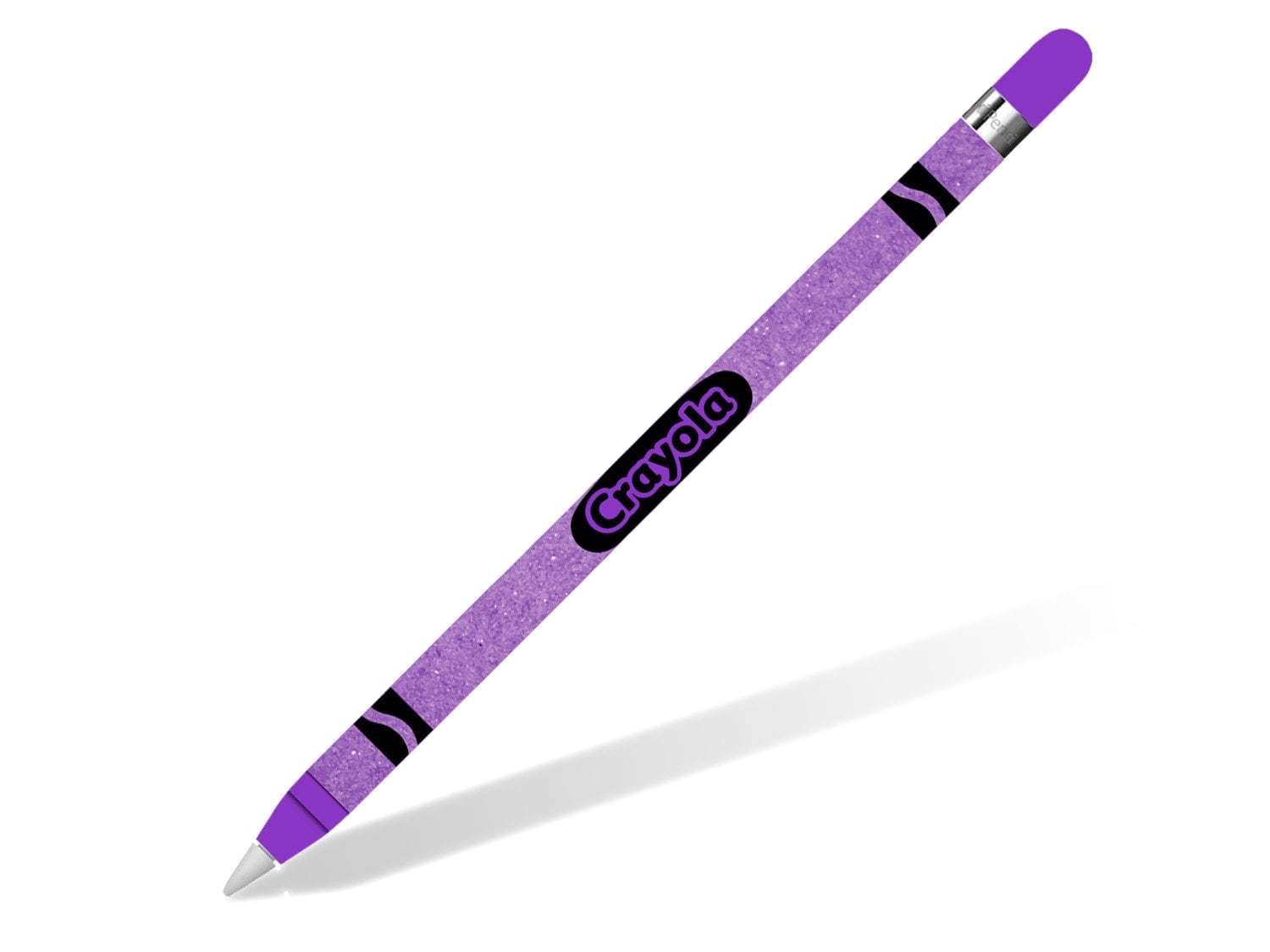 Crayon Style Purple Apple Pencil Skin 3M Premium Wrapping Etsy