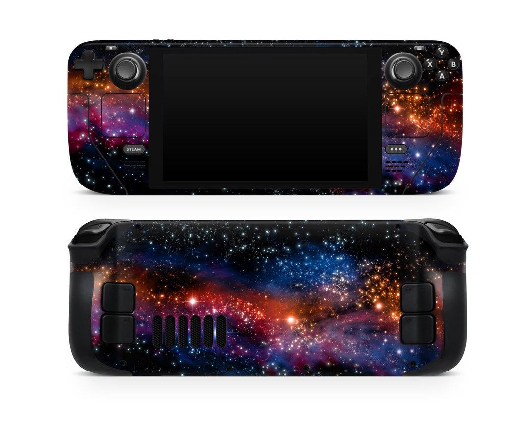 Milky Way Galaxy Stars Printed Vinyl Skin for Steam Deck Made With 3M