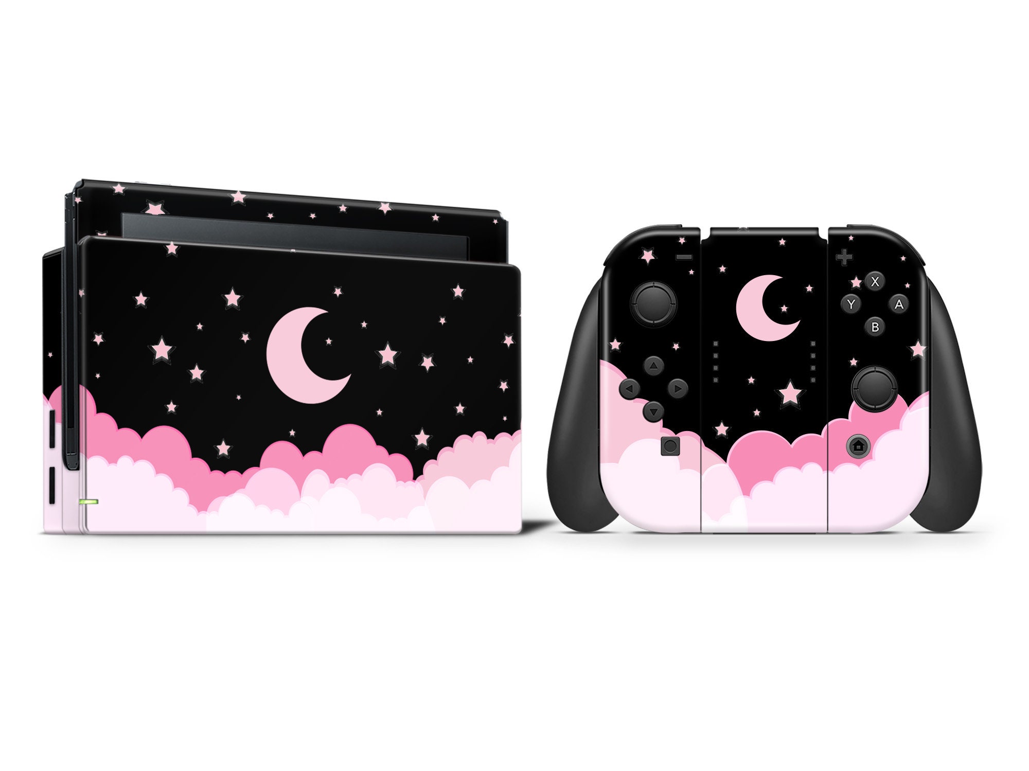 Retro Series SNES Nintendo Switch Skin - StickyBunny