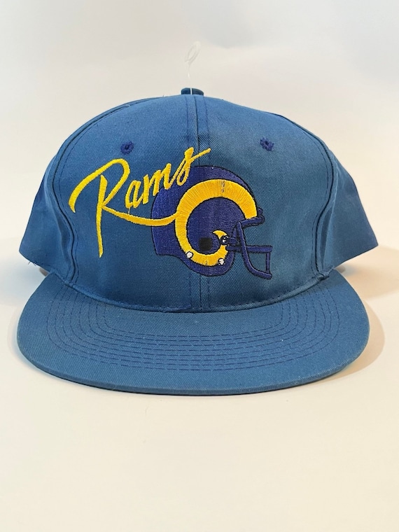 Vintage 80s St Louis Rams Snap Back Hat