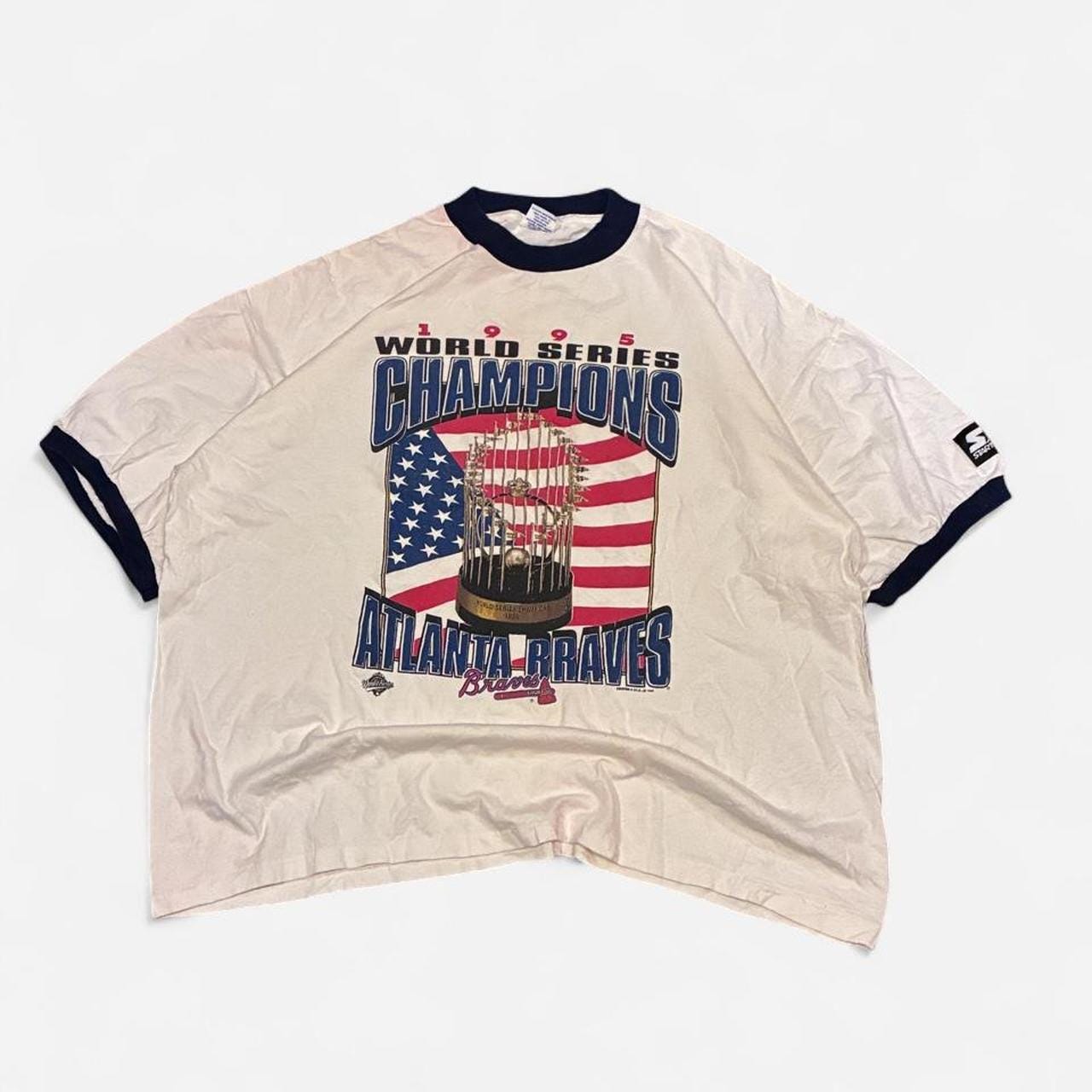 Braves 1995 World Series Shirt - Etsy