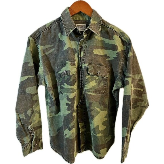 70s Five Brother Twill Camo Shirt