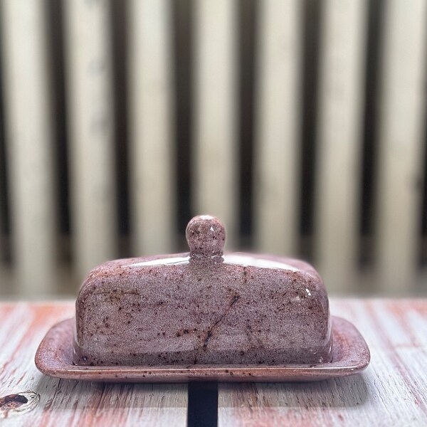 Ceramic Butter Dish with Lid