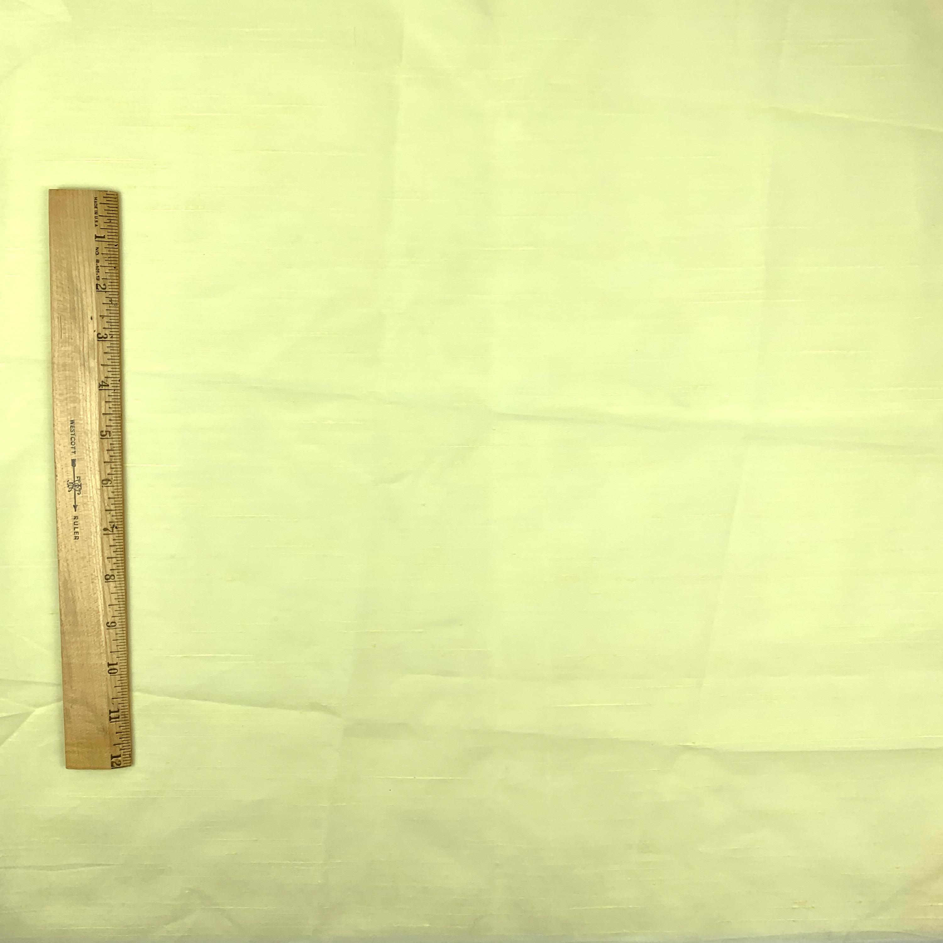 Vintage Fabric Sheer Textured Yellow 21