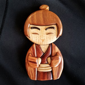 Takashi Intarsia Scroll Saw Pattern Wood Intarsia Pdf Pattern Digital Pattern