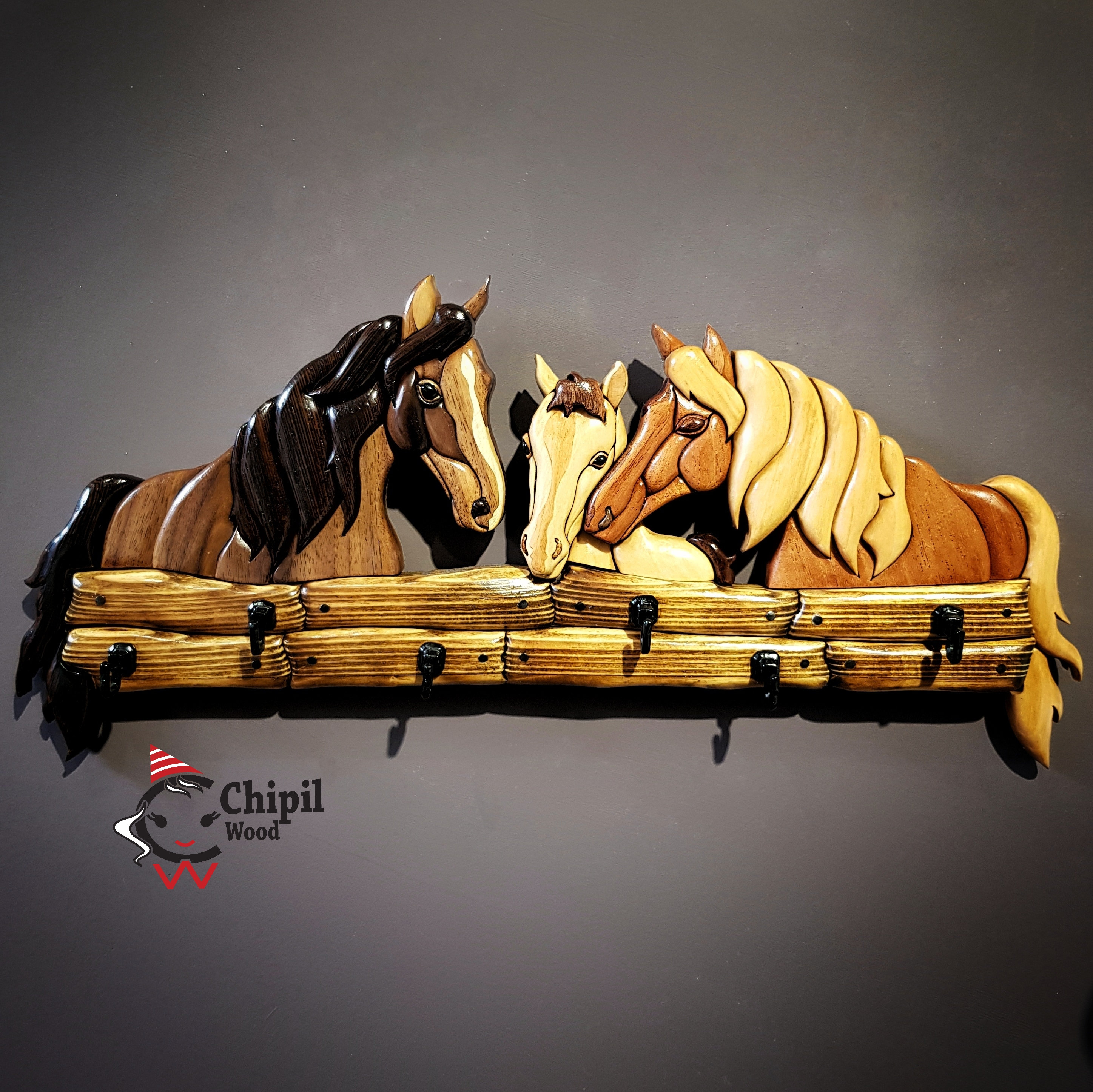 Llaveros Pared Para Llaves Organizador De Llaves Con Diseño De