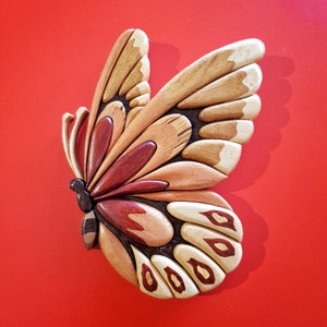 Butterfly Pattern, King Butterfly, Butterfly Scroll Saw Art, Wood Intarsia Pattern, Scroll Saw Pattern, Pattern Only download Pdf