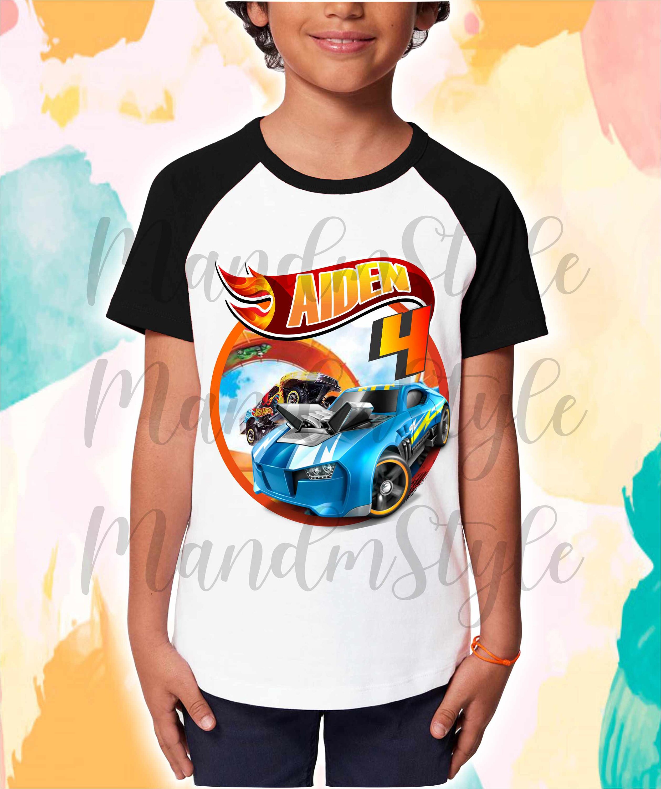 hot wheels family shirt
