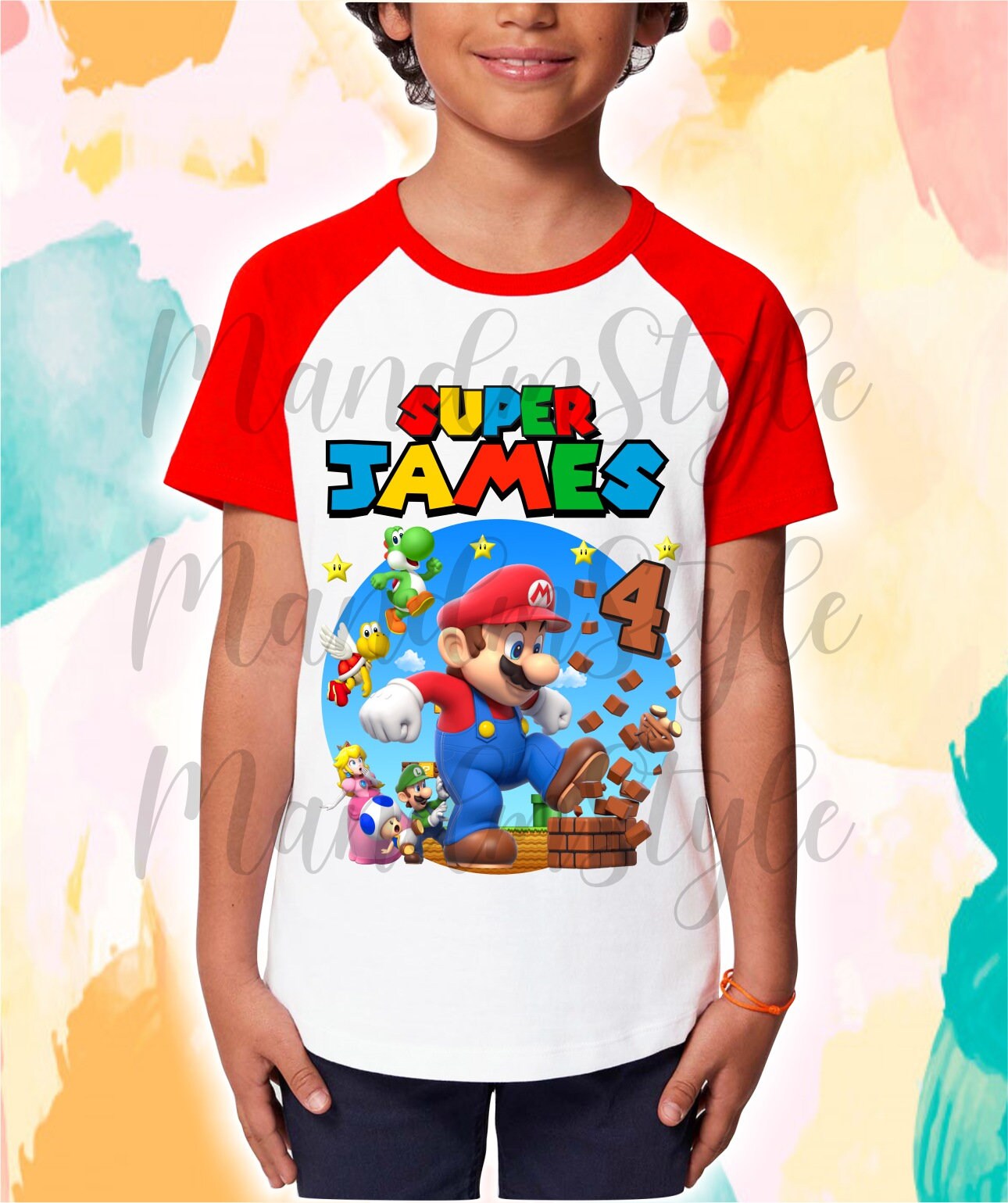 mario party shirt