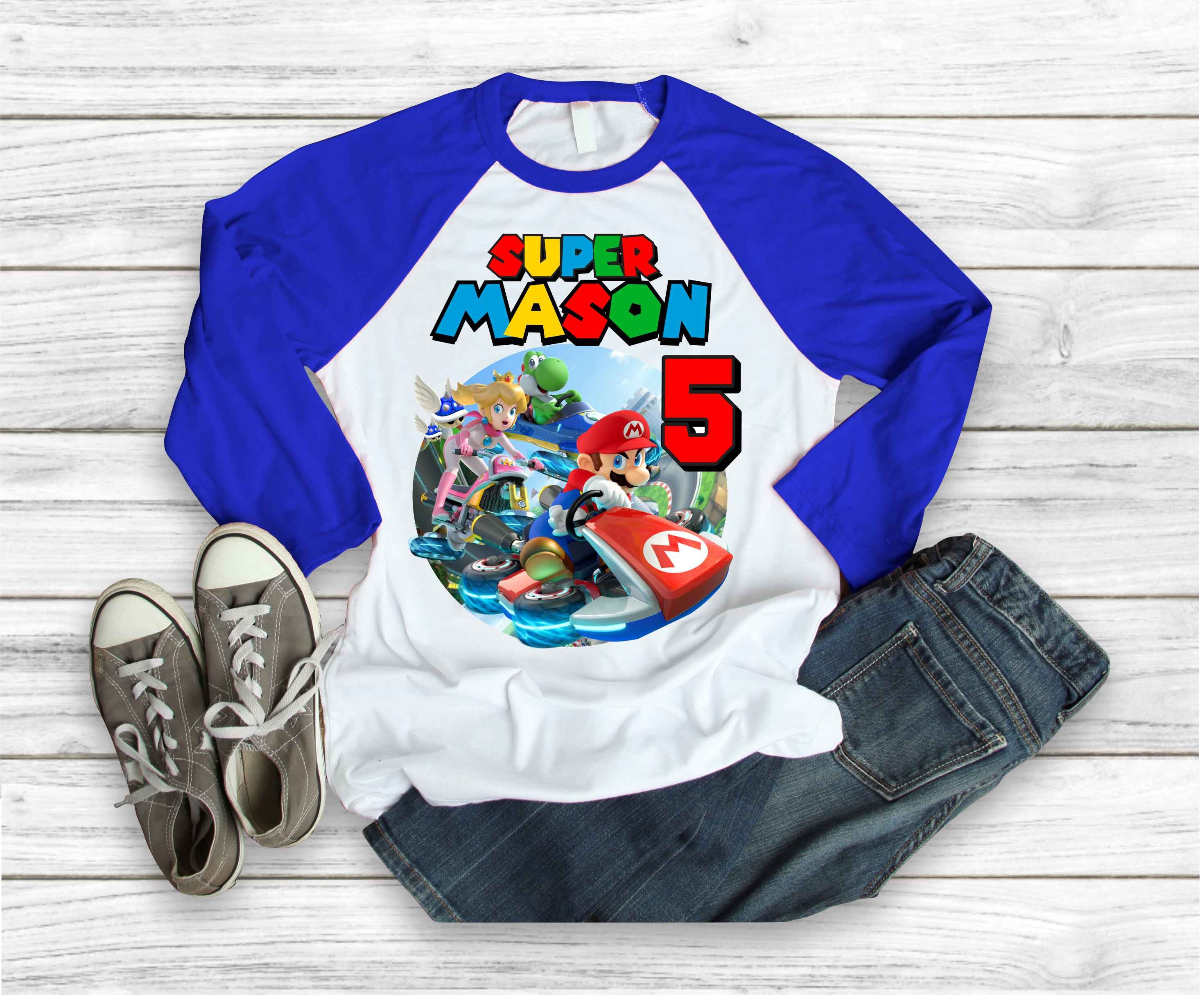 super mario shirts for toddlers