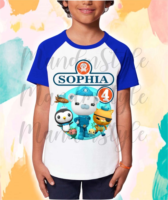 T Shirt Octonauts Theme Party 