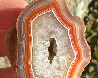 Hermosa ágata de Ngabu, Chikwawa, Región Sur, Malawi