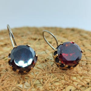 Handmade Women Earring,Turkish Handmade Earring,Ladies Earring,Emerald Topaz Earring,Ladies Earring,925k Sterling Silver ,Boho Style,Love.