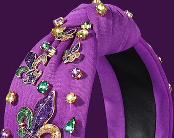 Mardi Gras Headbands | Handmade w. Love | Limited Edition