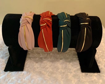 Golden Trim Headbands