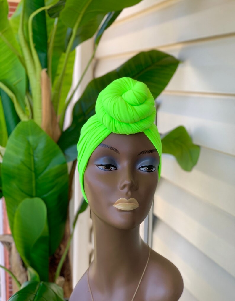 already tied head wraps