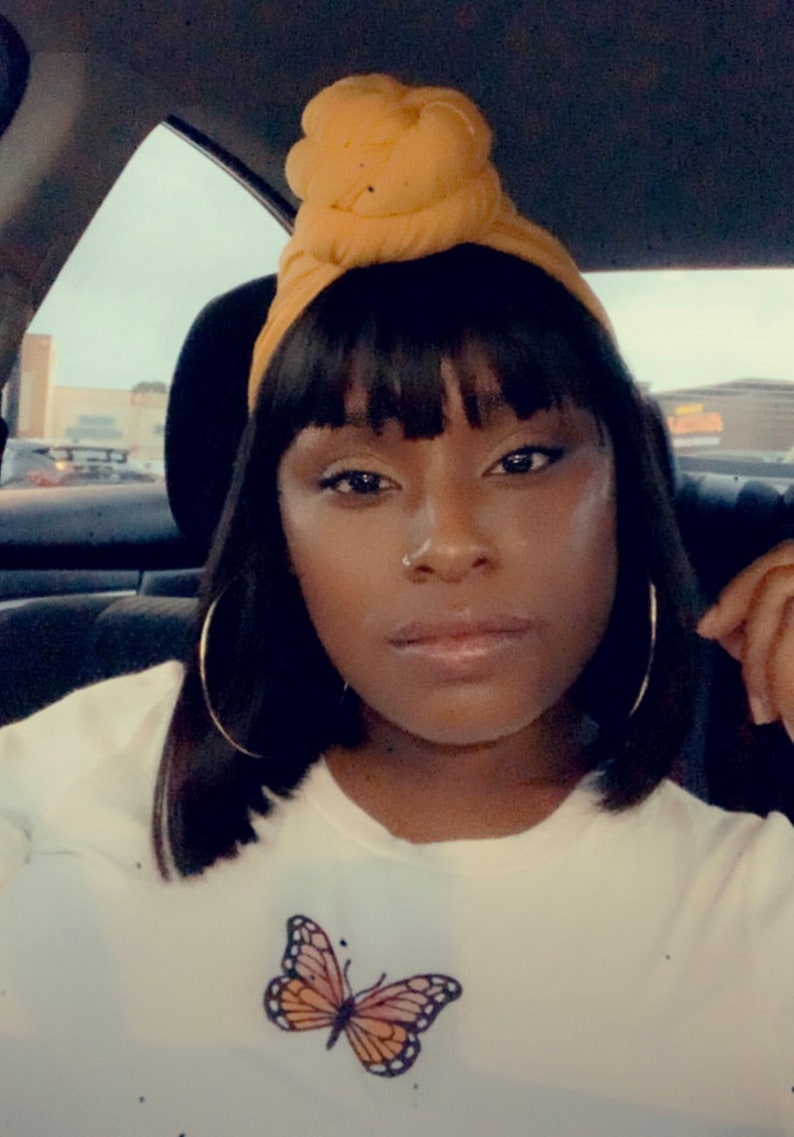 already tied head wraps