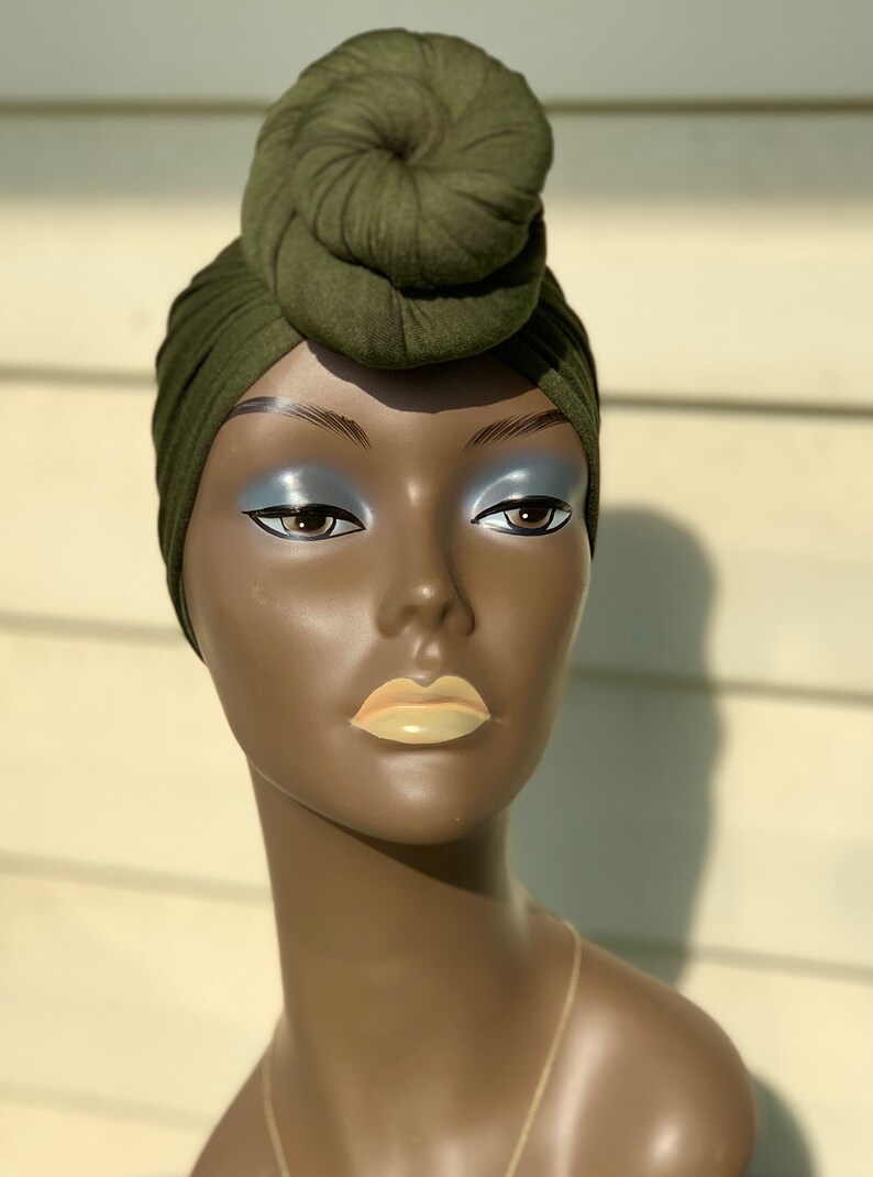 already tied head wraps