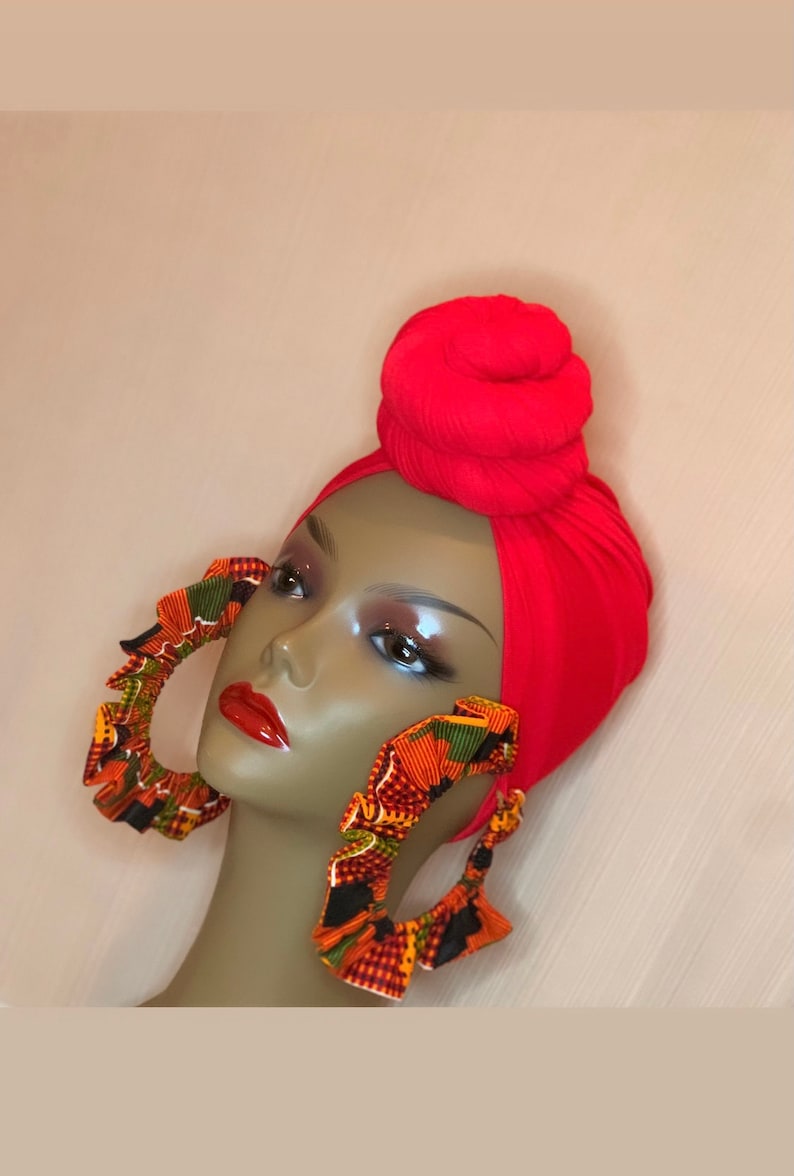 already tied head wraps