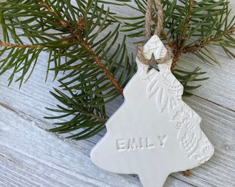 Personalized Christmas tree ornaments, Minimalist Christmas decorations, Scandinavian Christmas decor, Rustic Christmas decor, Tags