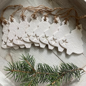 Minimalist Christmas decorations, Christmas tree ornaments, Scandinavian Christmas decor, Rustic Christmas decor, Nordic Christmas image 1