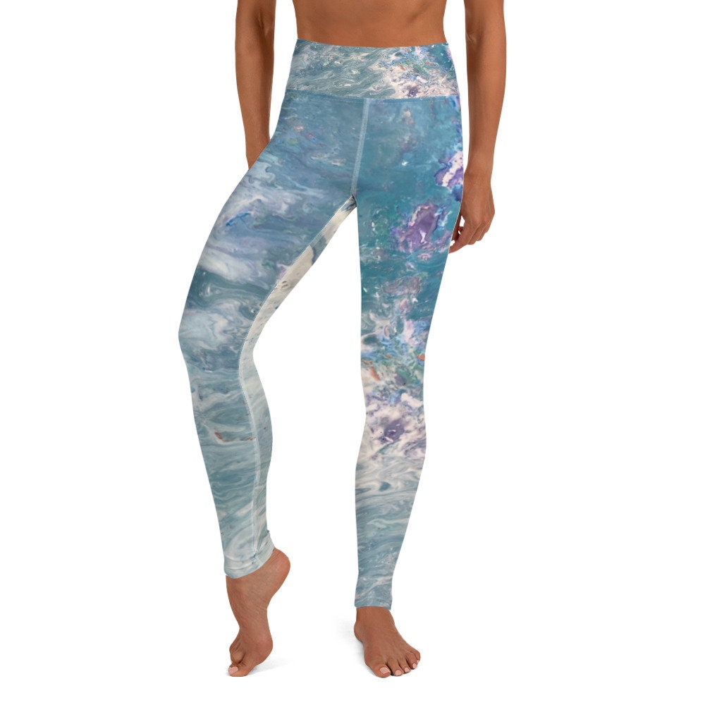 marble yoga pants