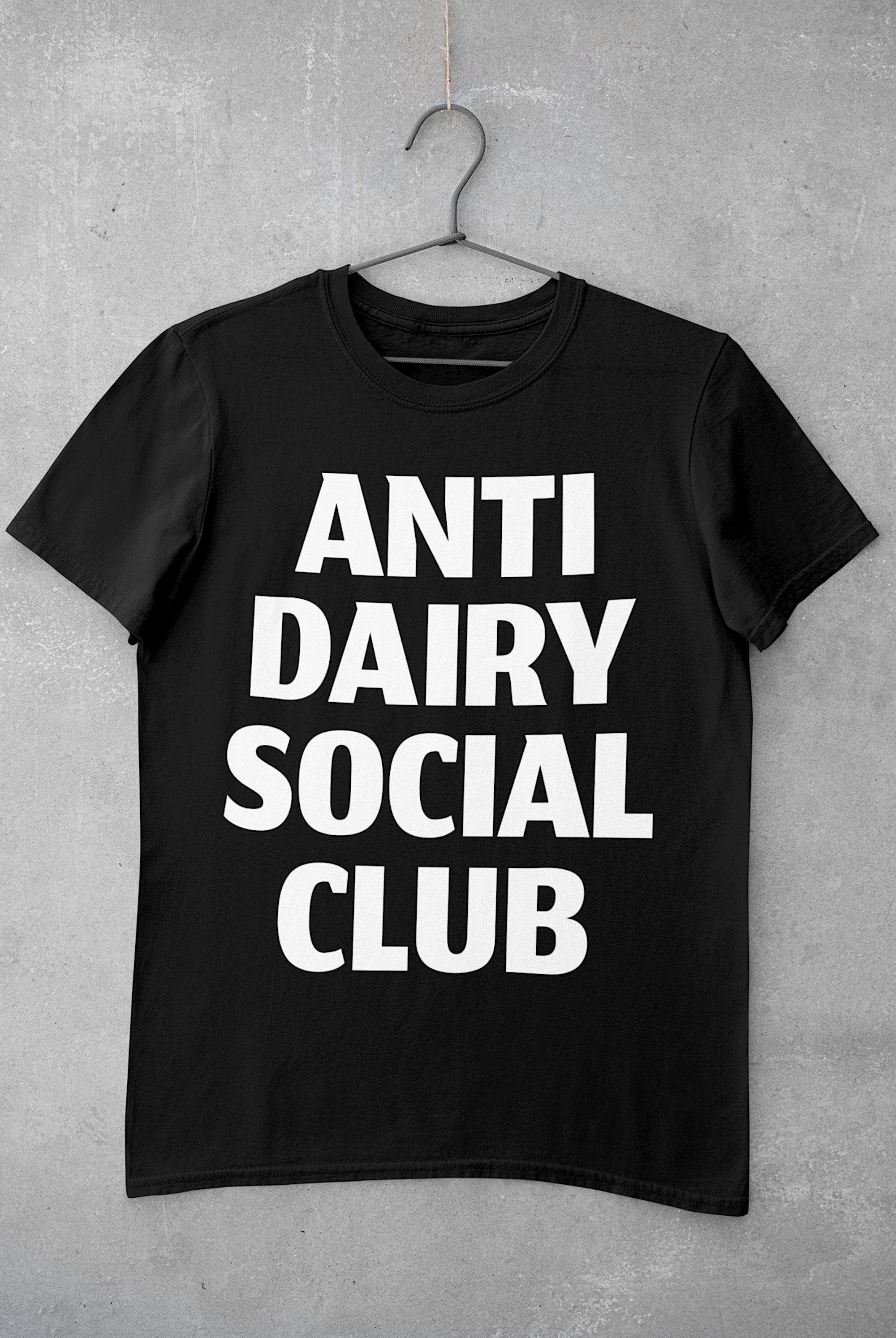Anti Dairy Social Club Vegan Shirt for Vegans & Vegetarians - Etsy