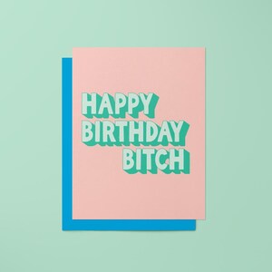 Feliz Aniversário Cadela - Cartão de Saudação | Cartão de Aniversário Engraçado | Cartão de Aniversário Relacionável