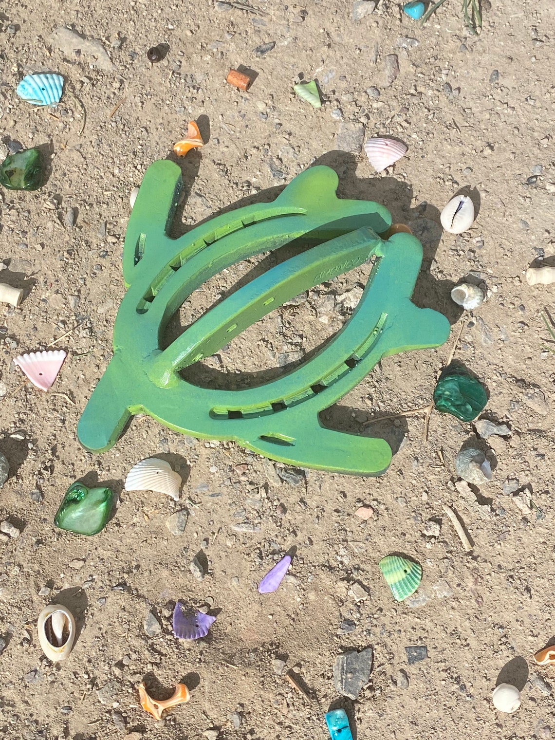 Horseshoe Sea Turtle Etsy