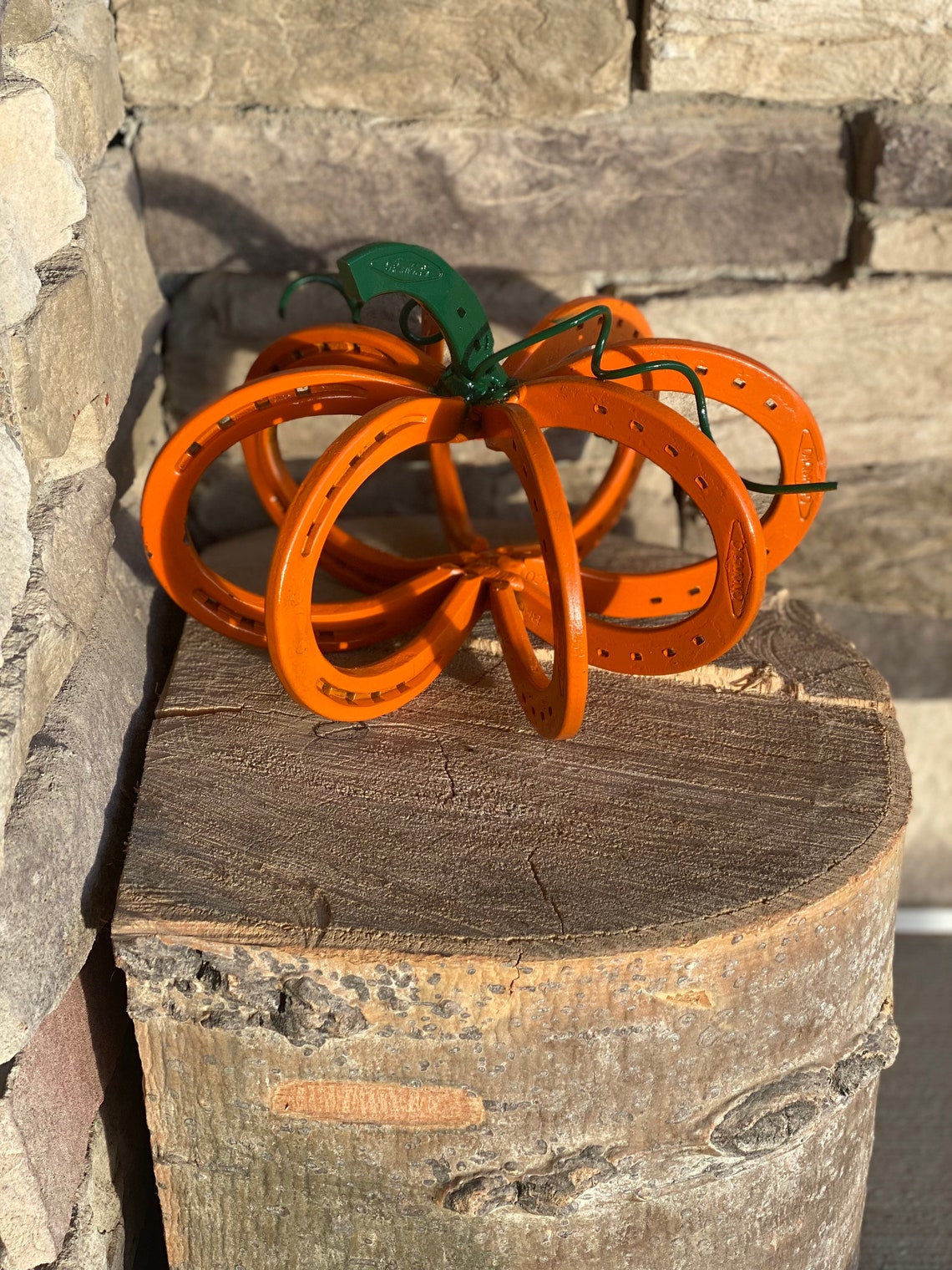 Horseshoe Pumpkin Etsy