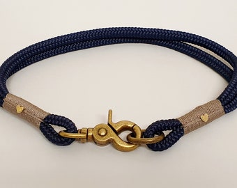 Halsband, Tauhalsband mit Herzen, für mittlere bis große Hunde