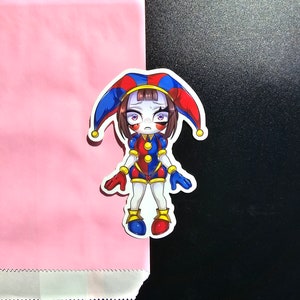Pomni Vinyl Sticker