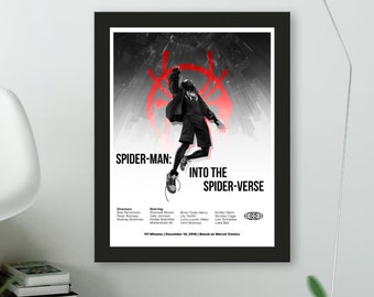 Spider-Man: Into the Spider-Verse Movie Poster