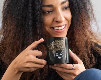 Personalized gifts, gifts under 25, gift for women, mom, girlfriend, partner, blinged out coffee mug, personalize gift