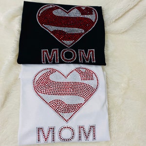 Blinged Supermom shirt
